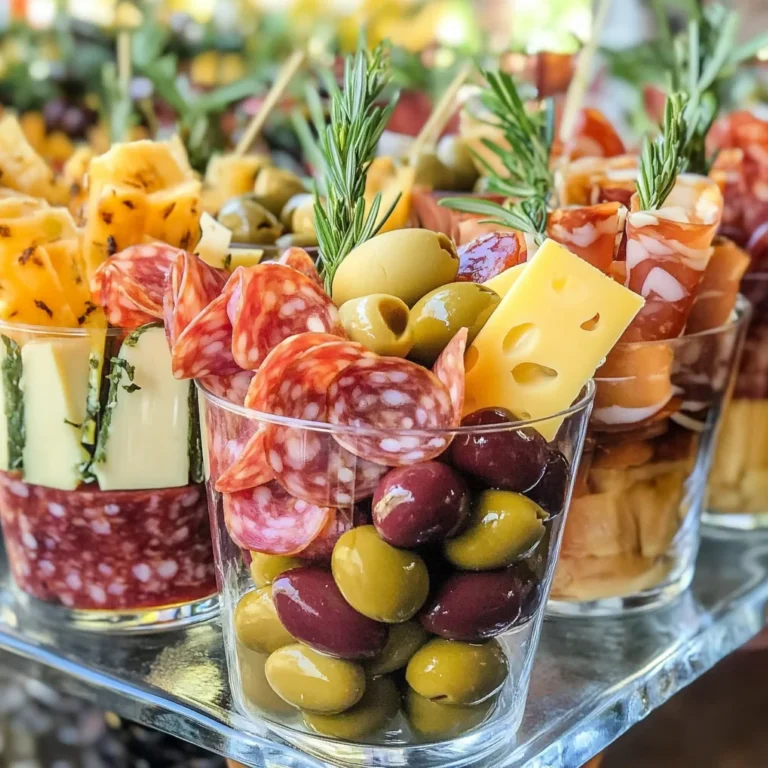 Charcuterie Cups