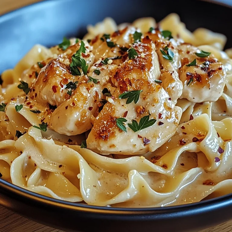 Chicken Buttered Noodles