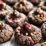 Chocolate Blossom Cookies