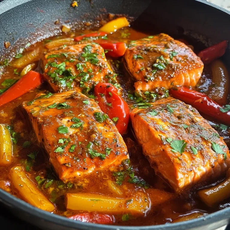 Classic Spicy Moroccan Fish in Rich Sauce