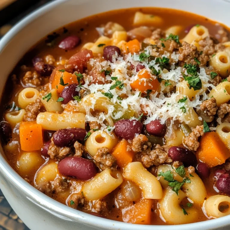 Copycat Olive Garden Pasta e Fagioli