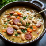 Creamy Bean Soup with Kielbasa