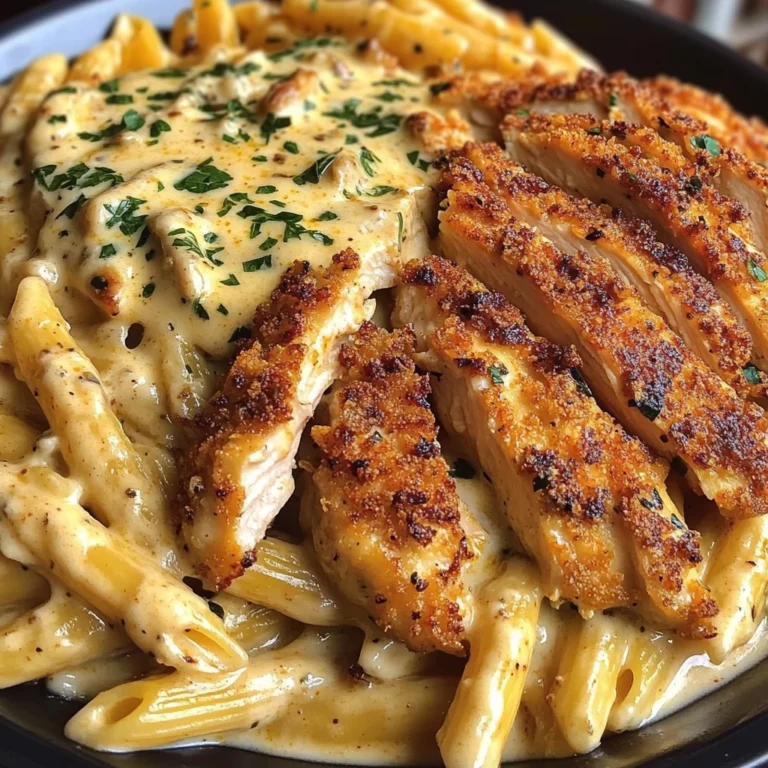 Creamy Cajun Three-Cheese Chicken Penne Recipe