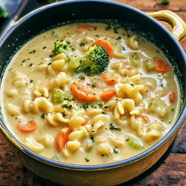 Creamy Pasta Soup