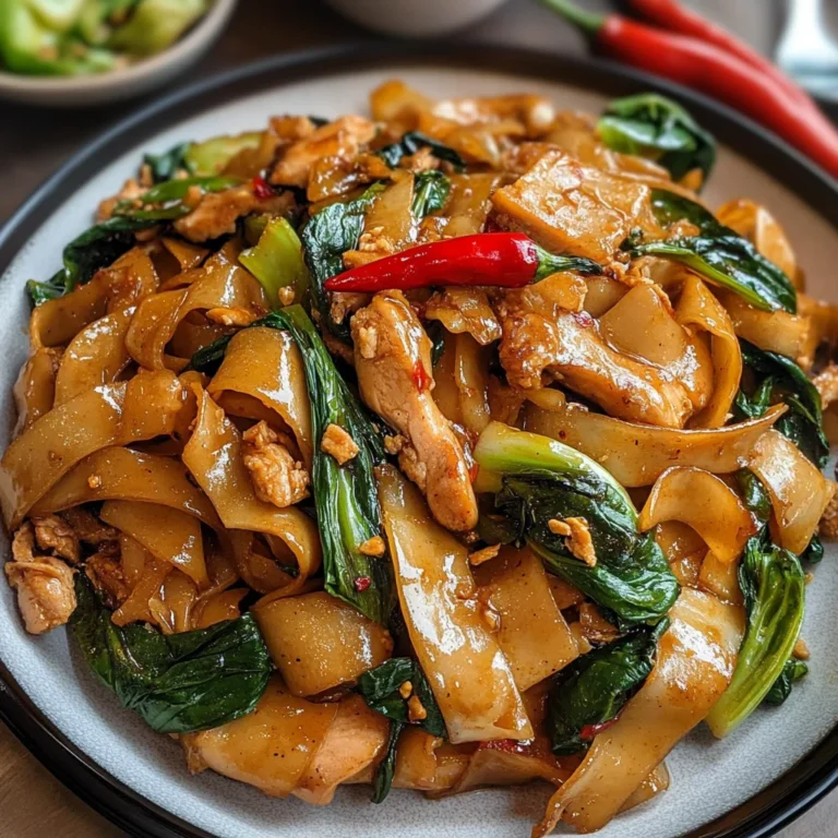 Drunken noodles