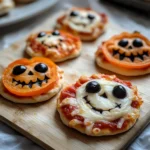 Halloween Mini Pizzas