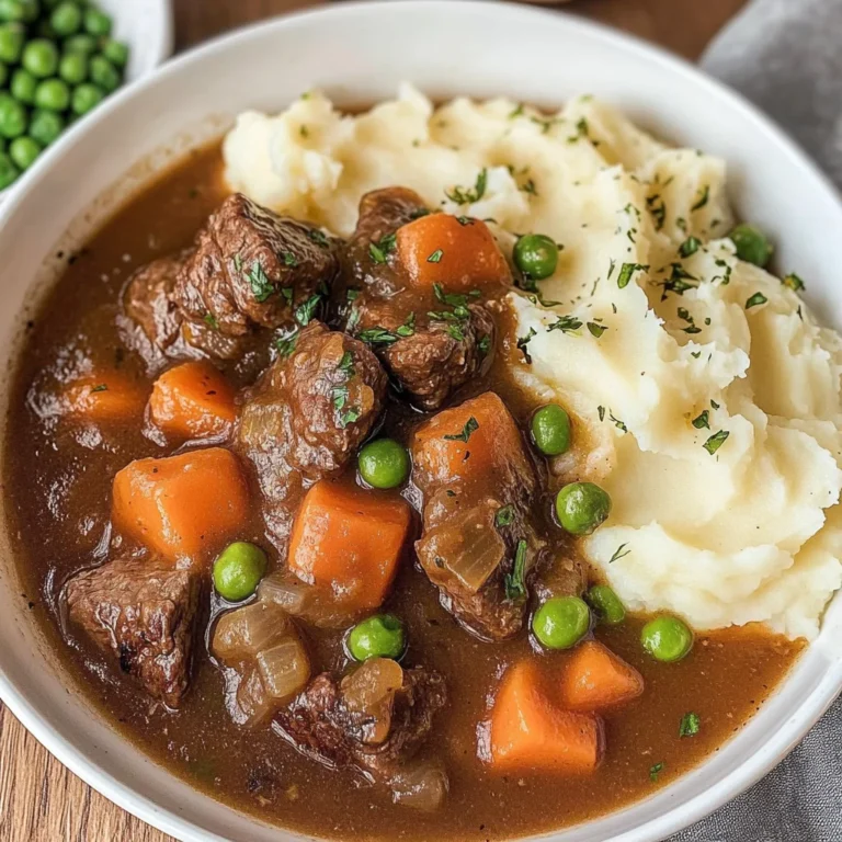 Irish Stew With Mashed Potatoes