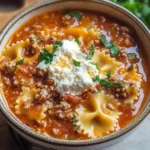 Lasagna Soup