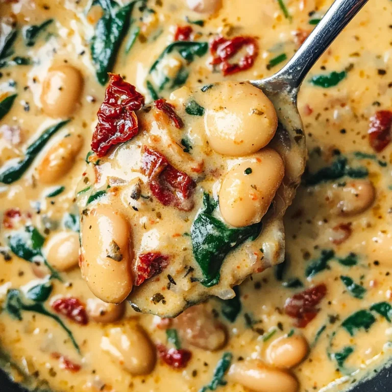 Marry Me Butter Beans (With Creamy Tuscan Sauce)