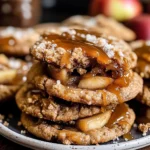 Salted Caramel Apple Pie Cookies