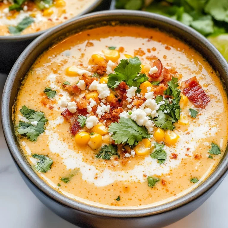 Slow Cooker Mexican Street Corn Soup