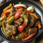 Slow Cooker Pepper Steak Recipe