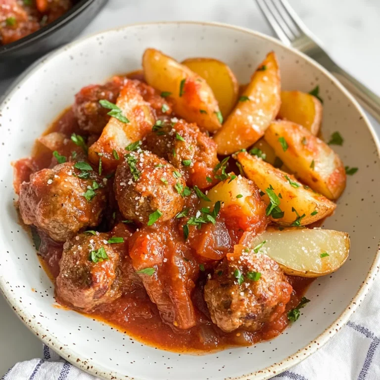 Soutzoukakia Me Patates