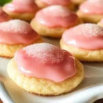 Strawberry Lemonade Melt Away Cookies
