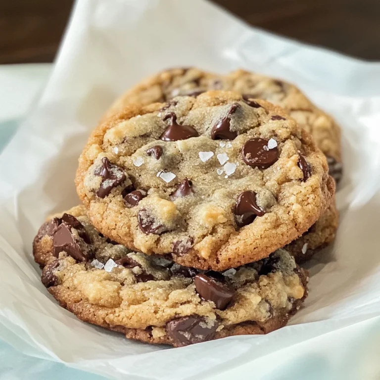 Ultra Thick and Chewy Chocolate Chip Cookies