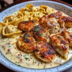 Velvety Cajun Chicken Tortellini with Three-Cheese Sauce