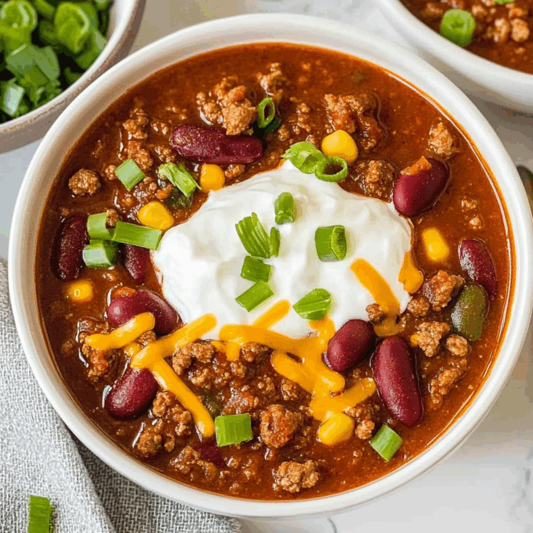 Best Homemade Chili