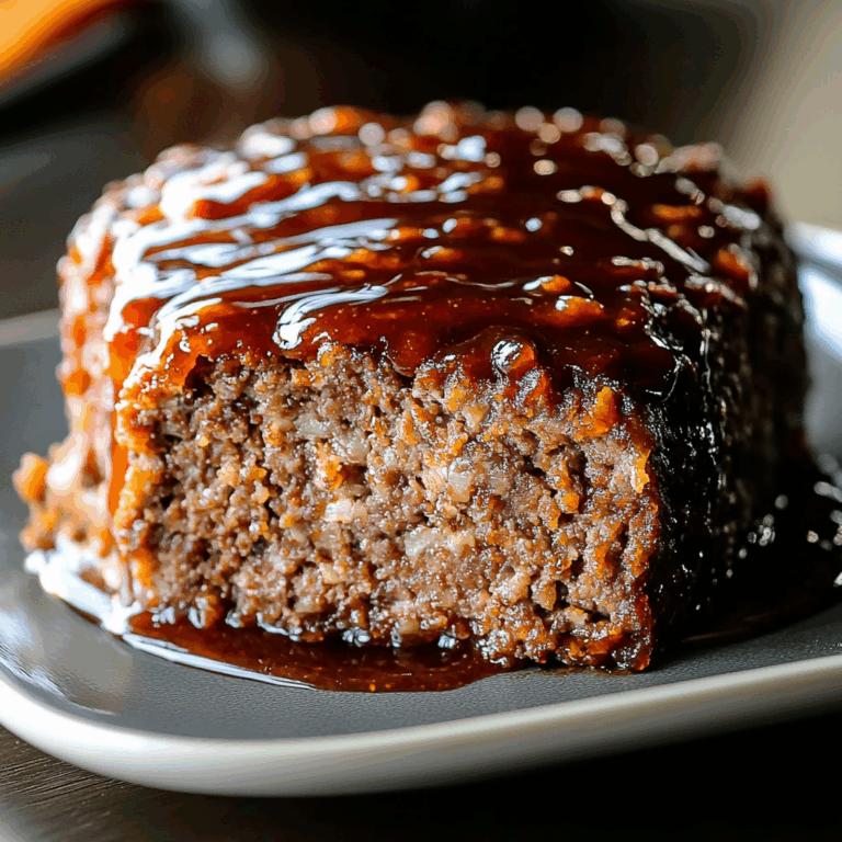 Meatloaf with Brown Sugar Glaze Dinner