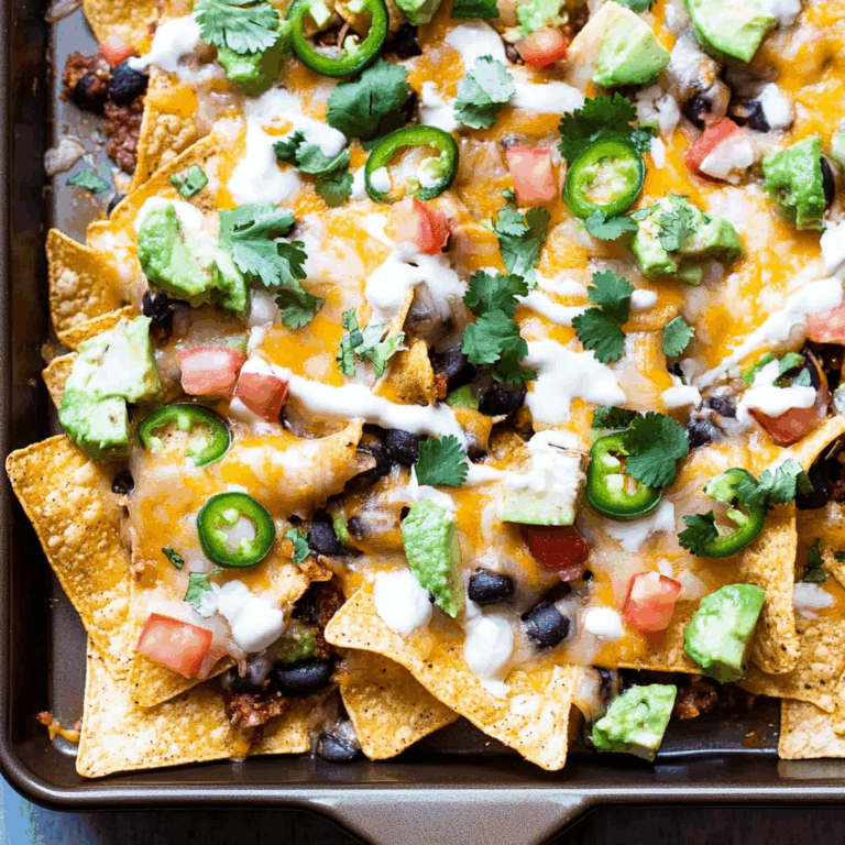 Oven-Baked Nachos