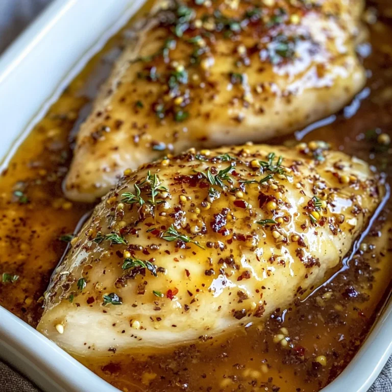 Baked Honey Mustard Chicken Breasts