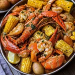 Cajun Seafood Boil with Garlic Butter Sauce
