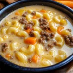 Cheeseburger Macaroni Soup: Creamy Comfort in Every Bowl