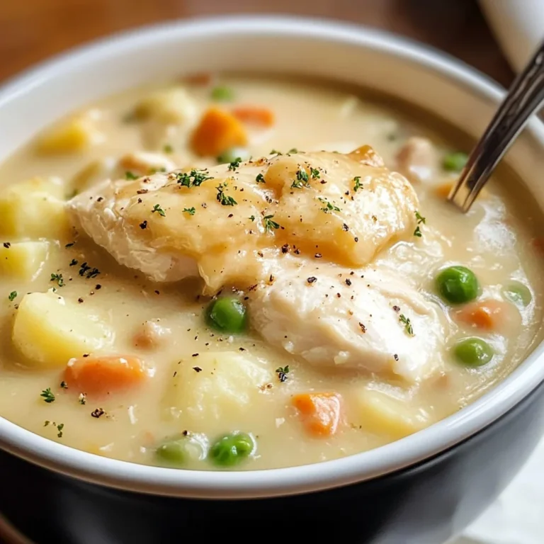 Chicken Pot Pie Soup