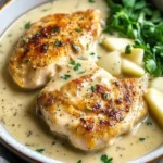Chicken in White apple vinegar Sauce
