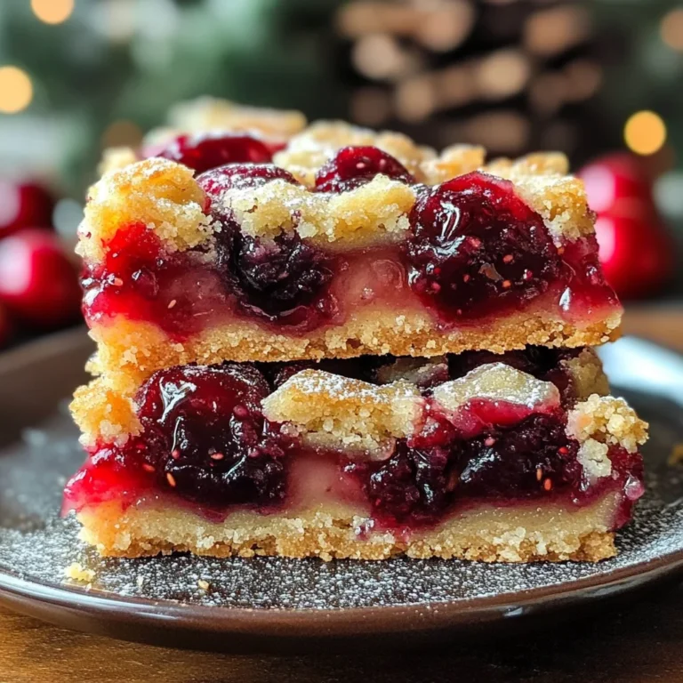 Christmas Cherry Bars