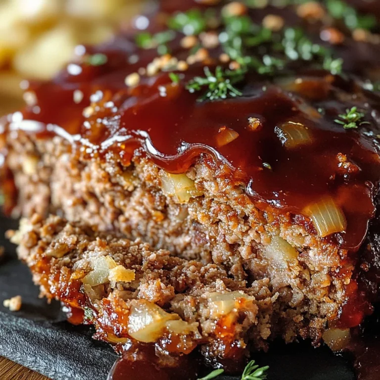 Classic Meatloaf with Tangy Glaze Recipe