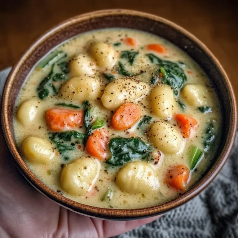Creamy Vegetarian Gnocchi Soup