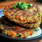 Delicious Crunchy Quinoa Veggie Patties for Ultimate Comfort