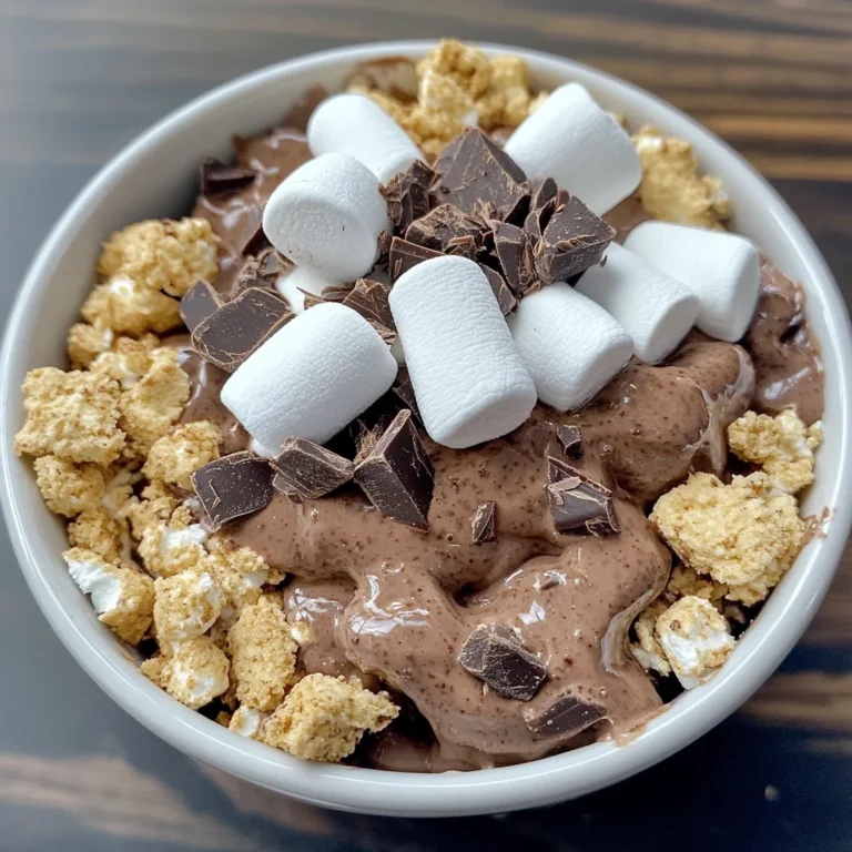 Double Chocolate Protein ;mores Bowl is the Best Protein-Packed Treat