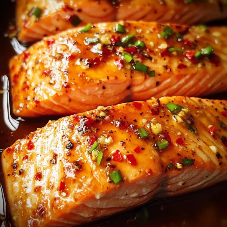 Hot Honey Butter Salmon
