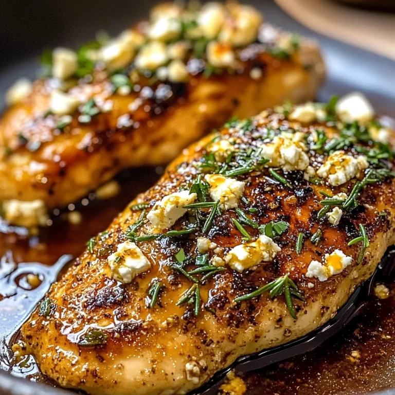 Hot Honey Infused Feta Chicken