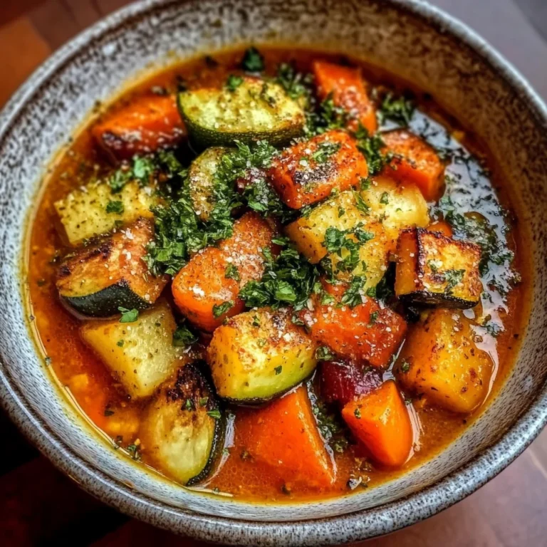 Irresistible Roasted Veggie Soup