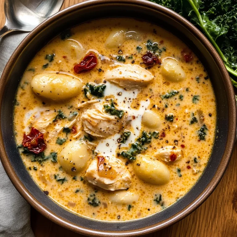 Marry Me’ Tuscan Chicken Gnocchi Soup