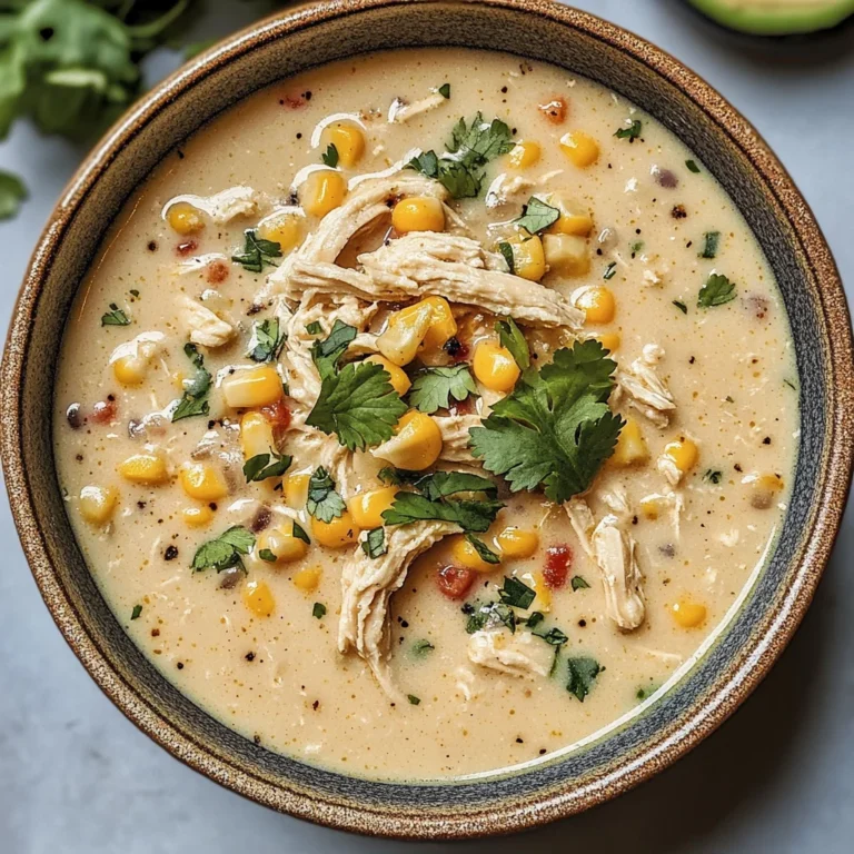 Mexican Street Corn White Chicken Chili Recipe