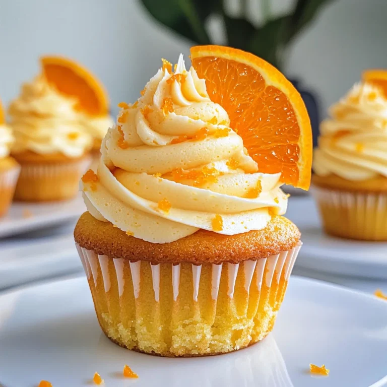 Orange Cupcakes