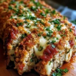 Parmesan Chicken Meatloaf