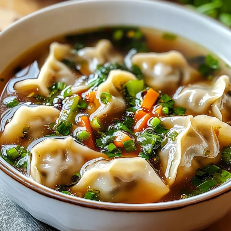 Potsticker Soup