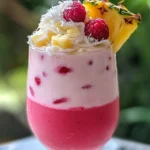 Raspberry Colada Twist