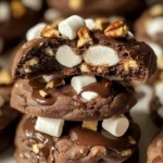 Rocky Road Chocolate Fudge Cookies