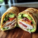 Scrumptious Turkey Avocado Club Wrap: 10-Minute Lunch Bliss