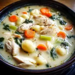 Slow Cooker Chicken Gnocchi Soup
