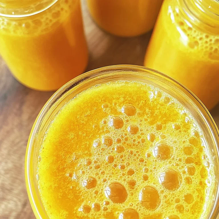 Spicy Ginger Wellness Shots