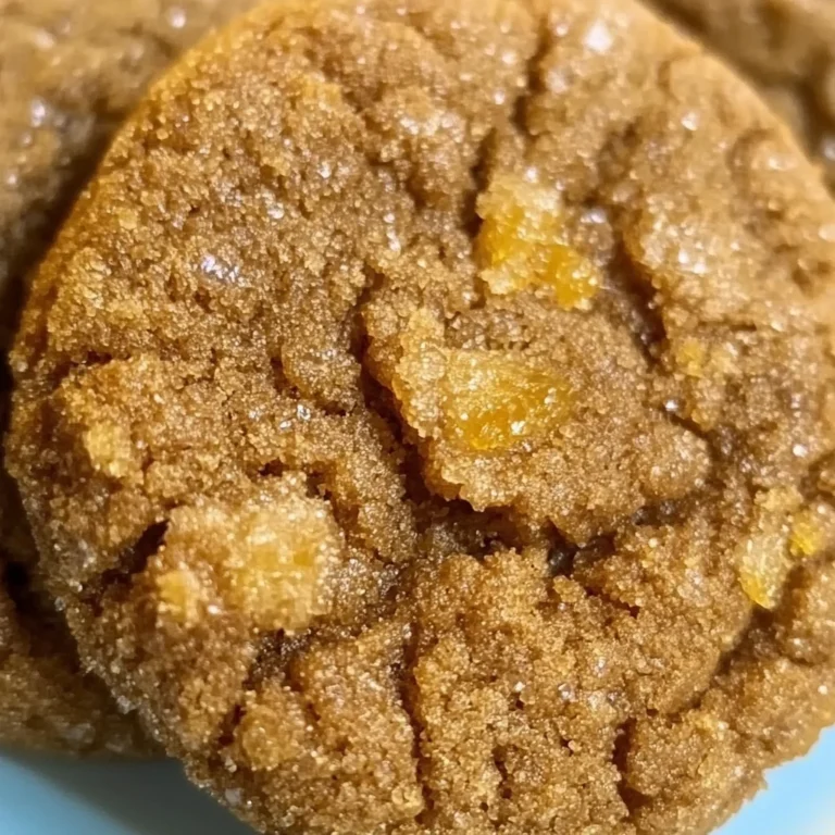 Spicy Orange Ginger Cookies