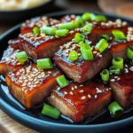 Sweet and Sticky Asian-Style beef Belly Recipe