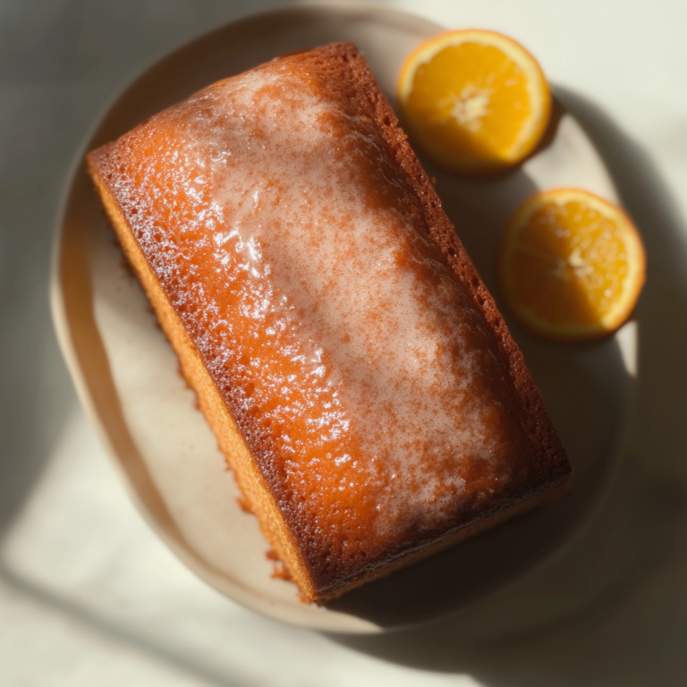 Blood Orange Loaf Cake