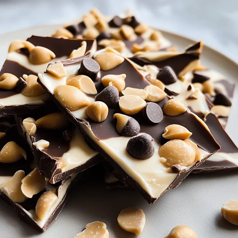 10 Minute Peanut Butter Chocolate Greek Yogurt Bark Recipe